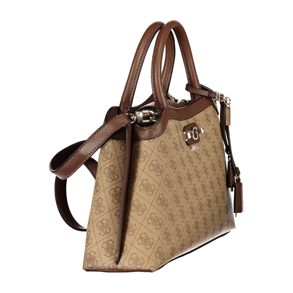 Guess Jeans Beige Polyurethane Women's Bag Guess Jeans Xosier