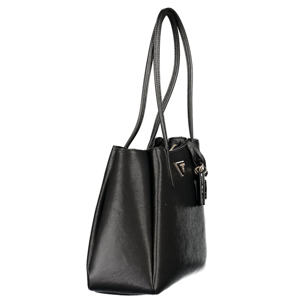 Guess Jeans Black Polyurethane Women's Bag Guess Jeans Xosier
