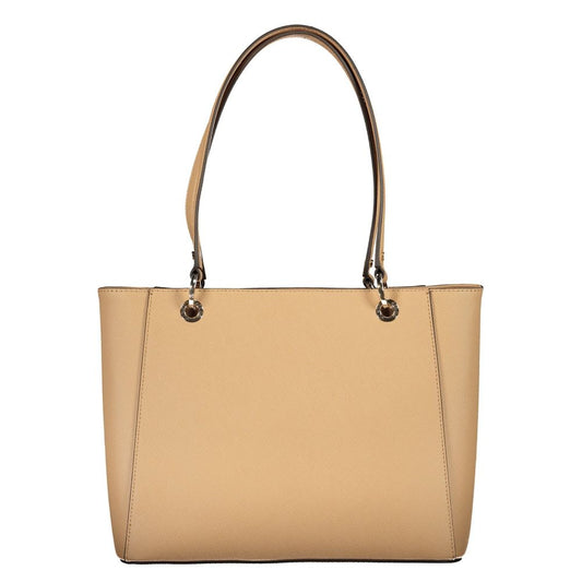 Guess Jeans Beige Poliuretano Women's Bag Guess Jeans Xosier