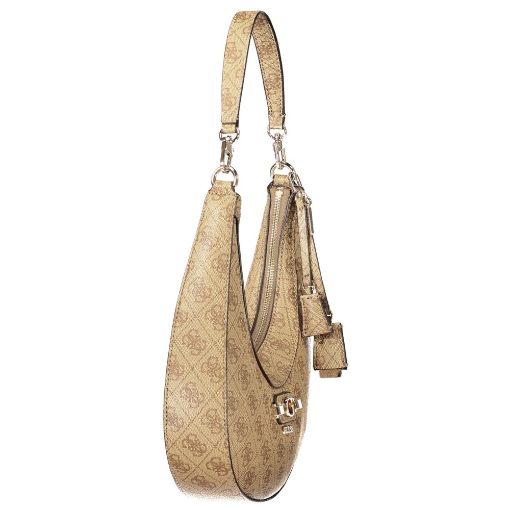 Guess Jeans Beige Polyurethane Women's Bag Guess Jeans Xosier
