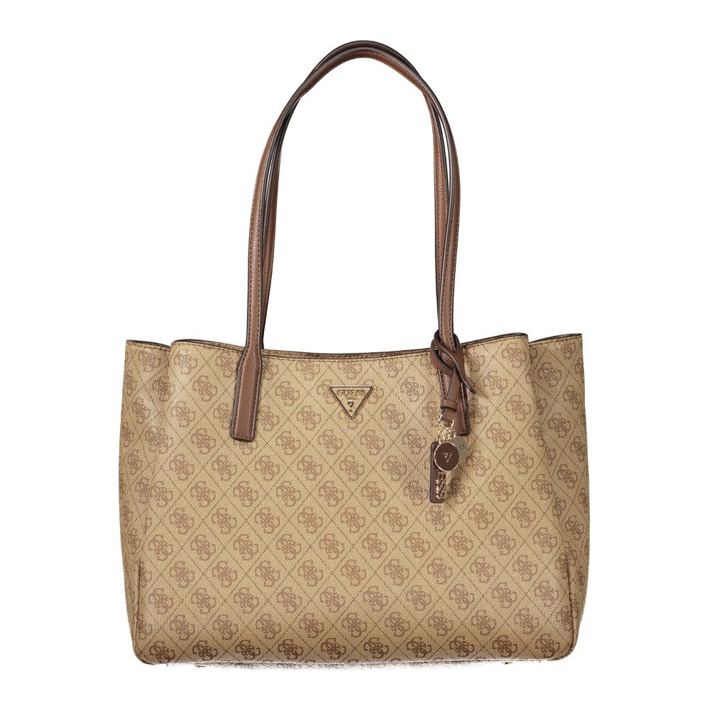 Guess Jeans Beige Polyurethane Women's Bag Guess Jeans Xosier