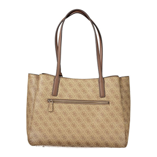 Guess Jeans Beige Polyurethane Women's Bag Guess Jeans Xosier