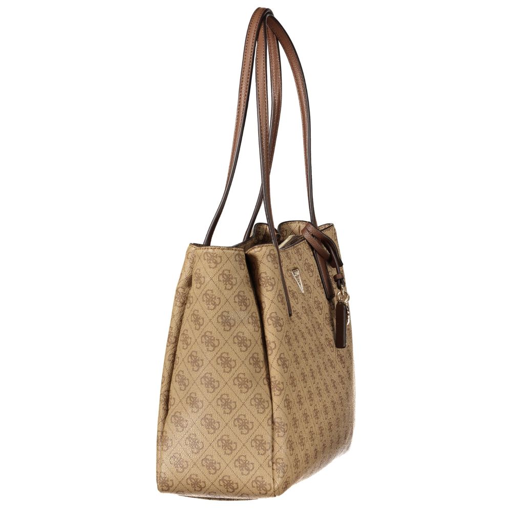 Guess Jeans Beige Polyurethane Women's Bag Guess Jeans Xosier