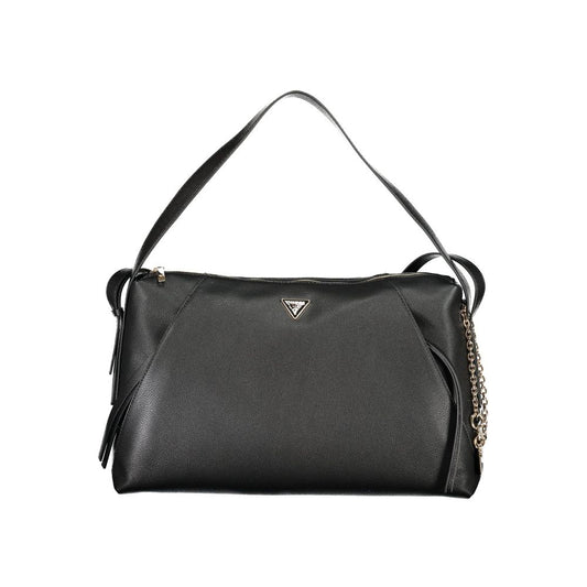 Guess Jeans Black Polyurethane Women's Bag Guess Jeans Xosier