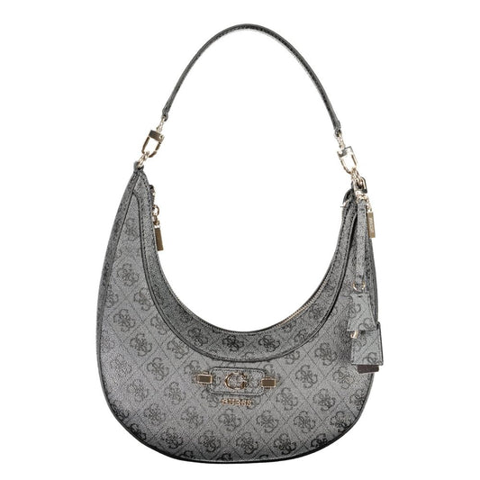 Guess Jeans Black Polyurethane Women's Bag Guess Jeans Xosier