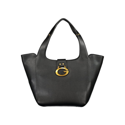 Guess Jeans Black Polyurethane Women's Bag Guess Jeans Xosier