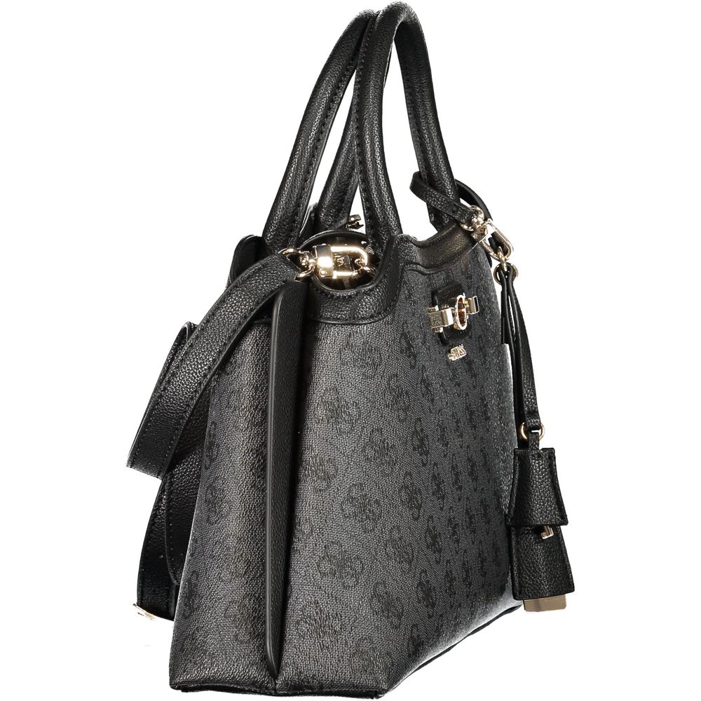 Guess Jeans Black Polyethylene Handbag Guess Jeans Xosier
