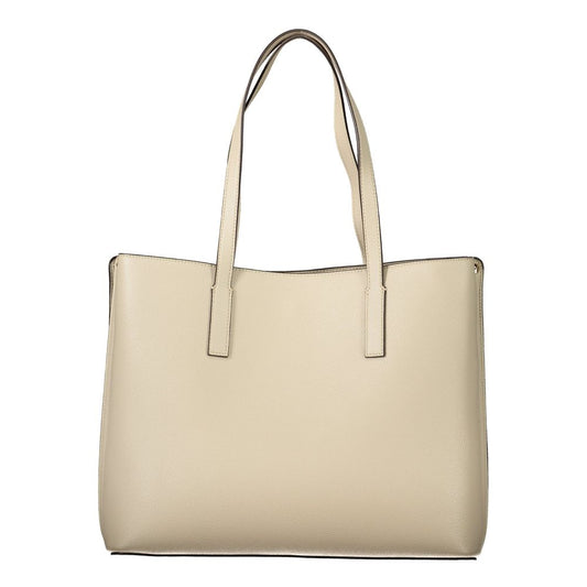 Guess Jeans Beige Polyurethane Women's Bag Guess Jeans Xosier