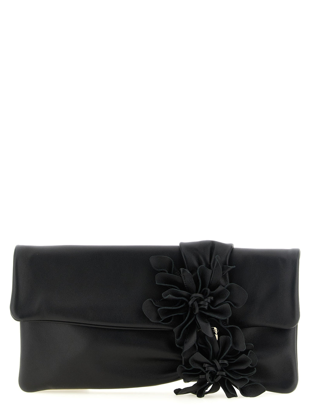Jimmy Choo Black Lamb Leather Clutch Bag Jimmy Choo Xosier