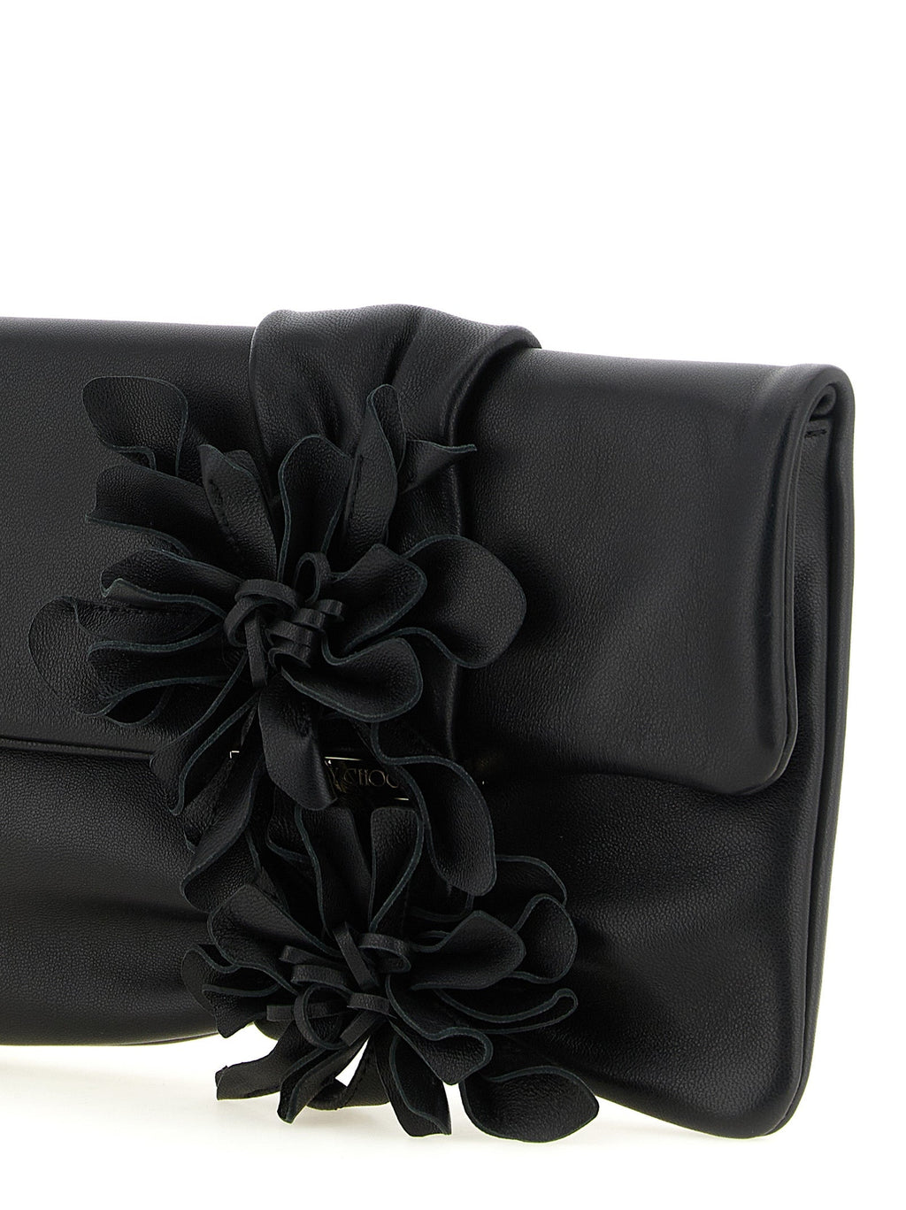 Jimmy Choo Black Lamb Leather Clutch Bag Jimmy Choo Xosier