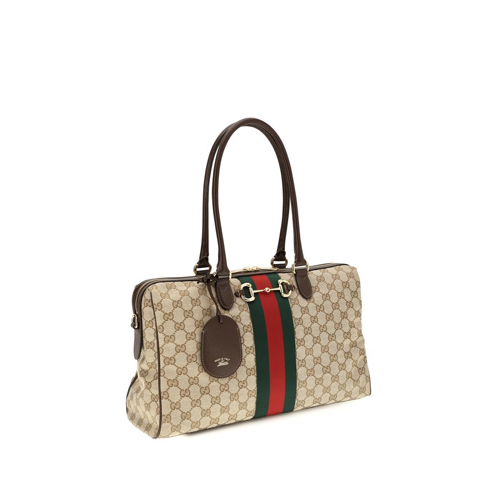 Gucci Beige Fabric Handbag Gucci Xosier