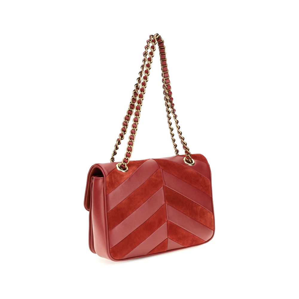 Valentino Garavani Multicolor Suede Leather Shoulder Bag Valentino Garavani Xosier