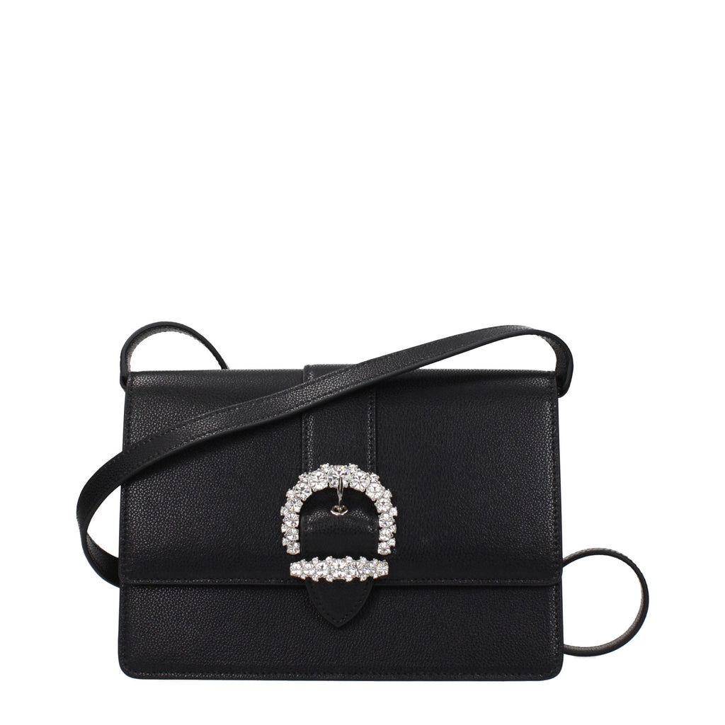 Jimmy Choo Black Leather Crossbody Bag Jimmy Choo Xosier