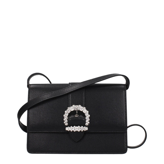 Jimmy Choo Black Leather Crossbody Bag Jimmy Choo Xosier
