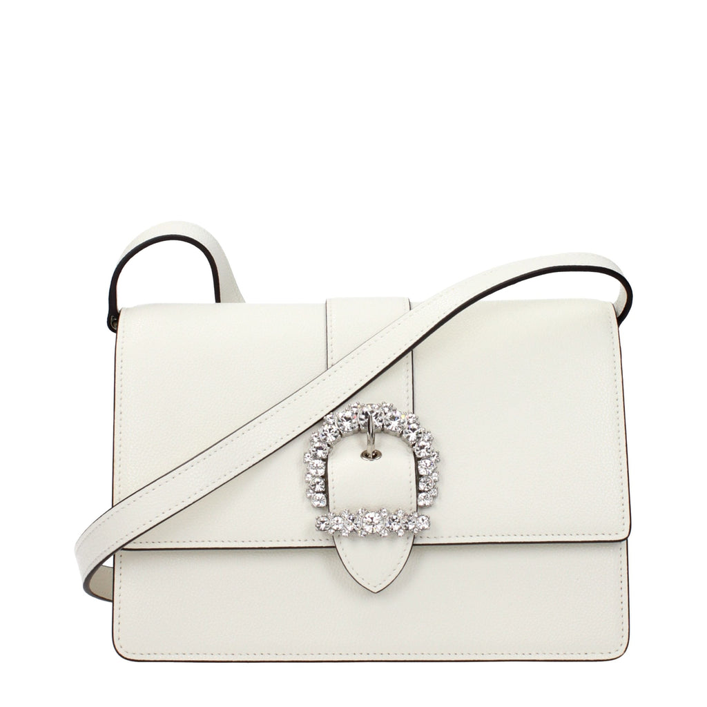 Jimmy Choo White Leather Crossbody Bag Jimmy Choo Xosier