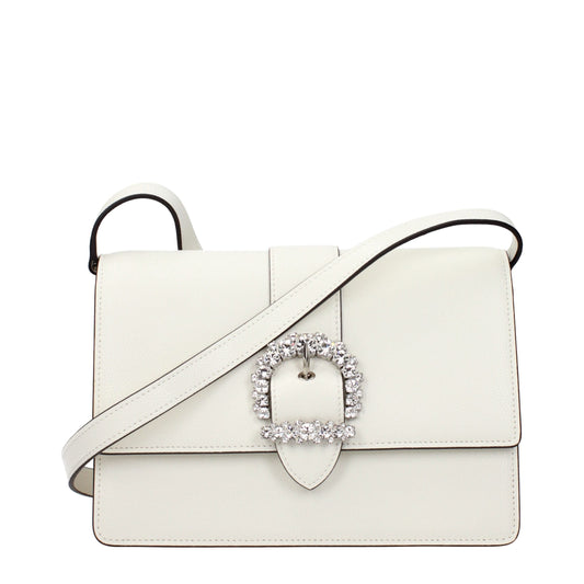 Jimmy Choo White Leather Crossbody Bag Jimmy Choo Xosier