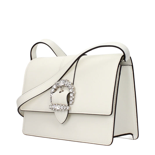 Jimmy Choo White Leather Crossbody Bag Jimmy Choo Xosier