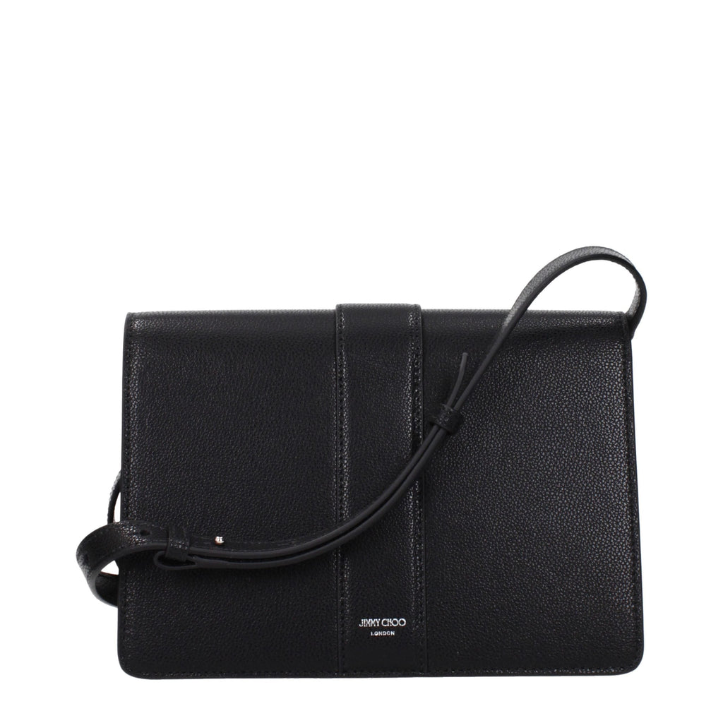 Jimmy Choo Black Leather Crossbody Bag Jimmy Choo Xosier