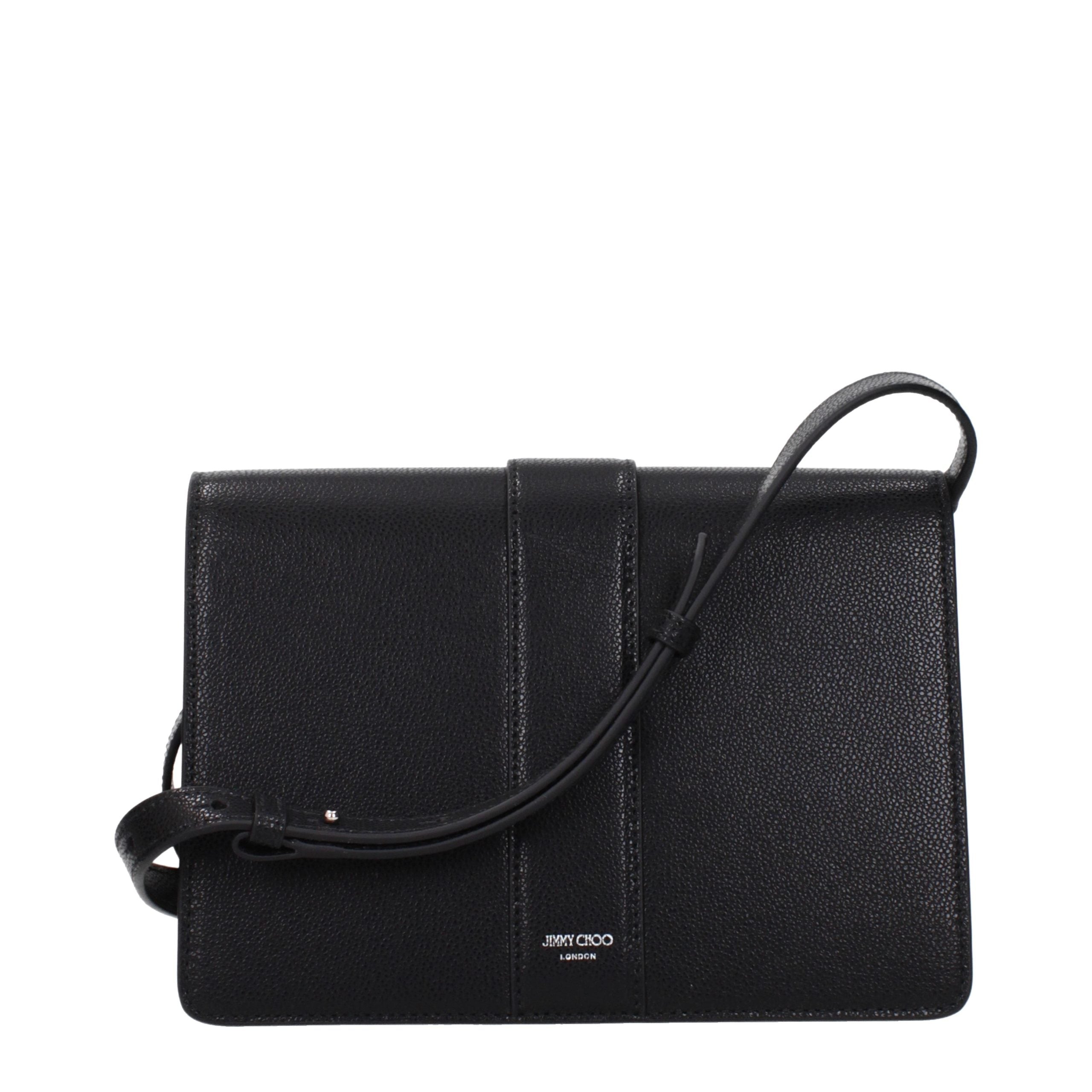 Jimmy Choo Black Leather Crossbody Bag Jimmy Choo Xosier