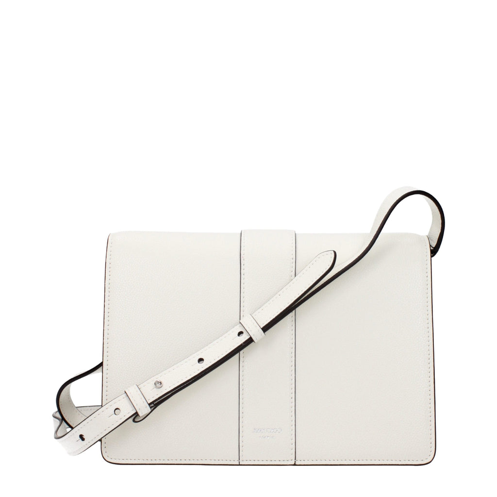Jimmy Choo White Leather Crossbody Bag Jimmy Choo Xosier
