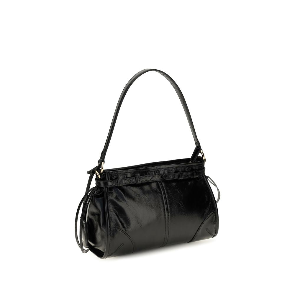 Prada Black Calf Leather Bos Taurus Handbag Prada Xosier