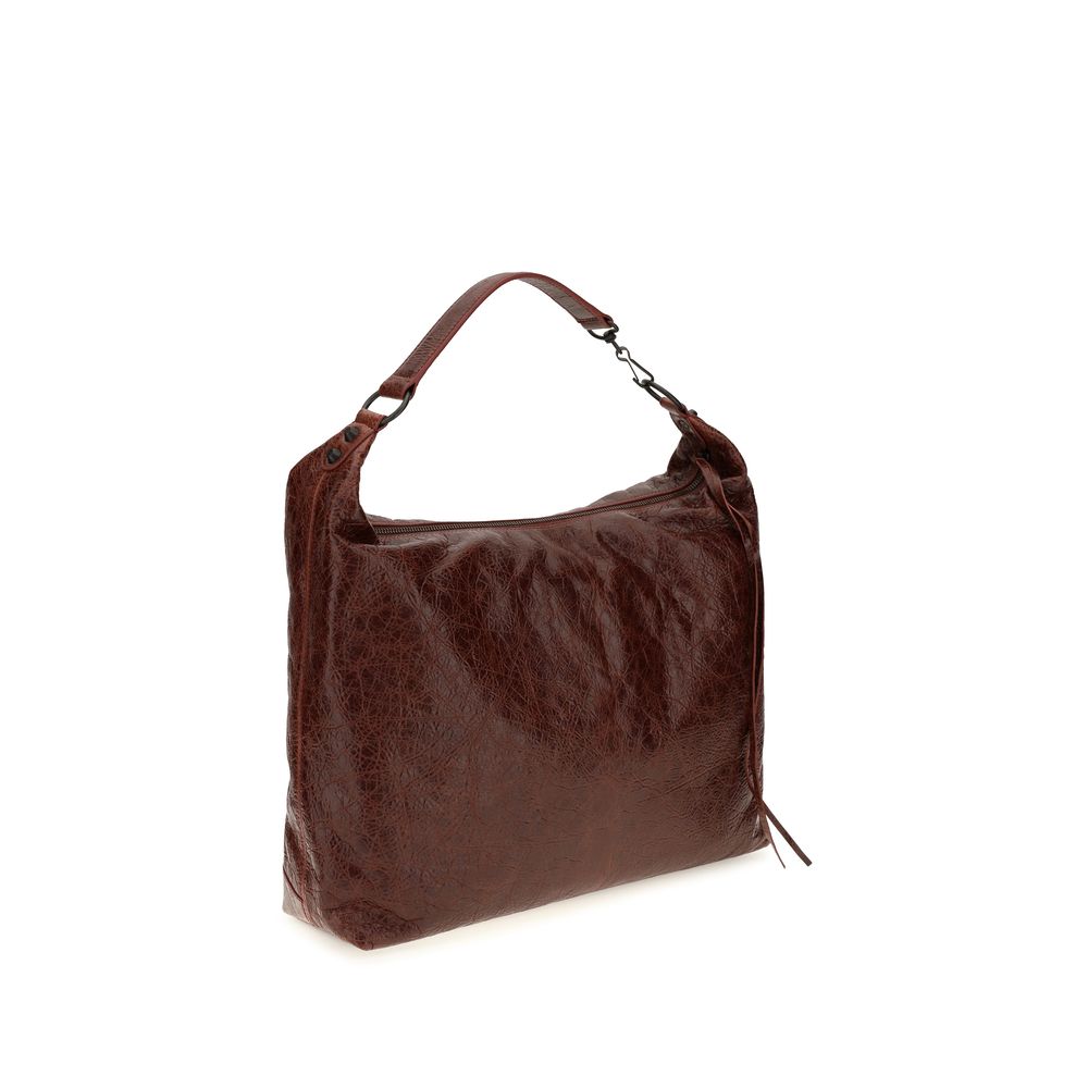 Balenciaga Bordeaux Lamb Ovis Aries Aries Shoulder Bag Balenciaga Xosier
