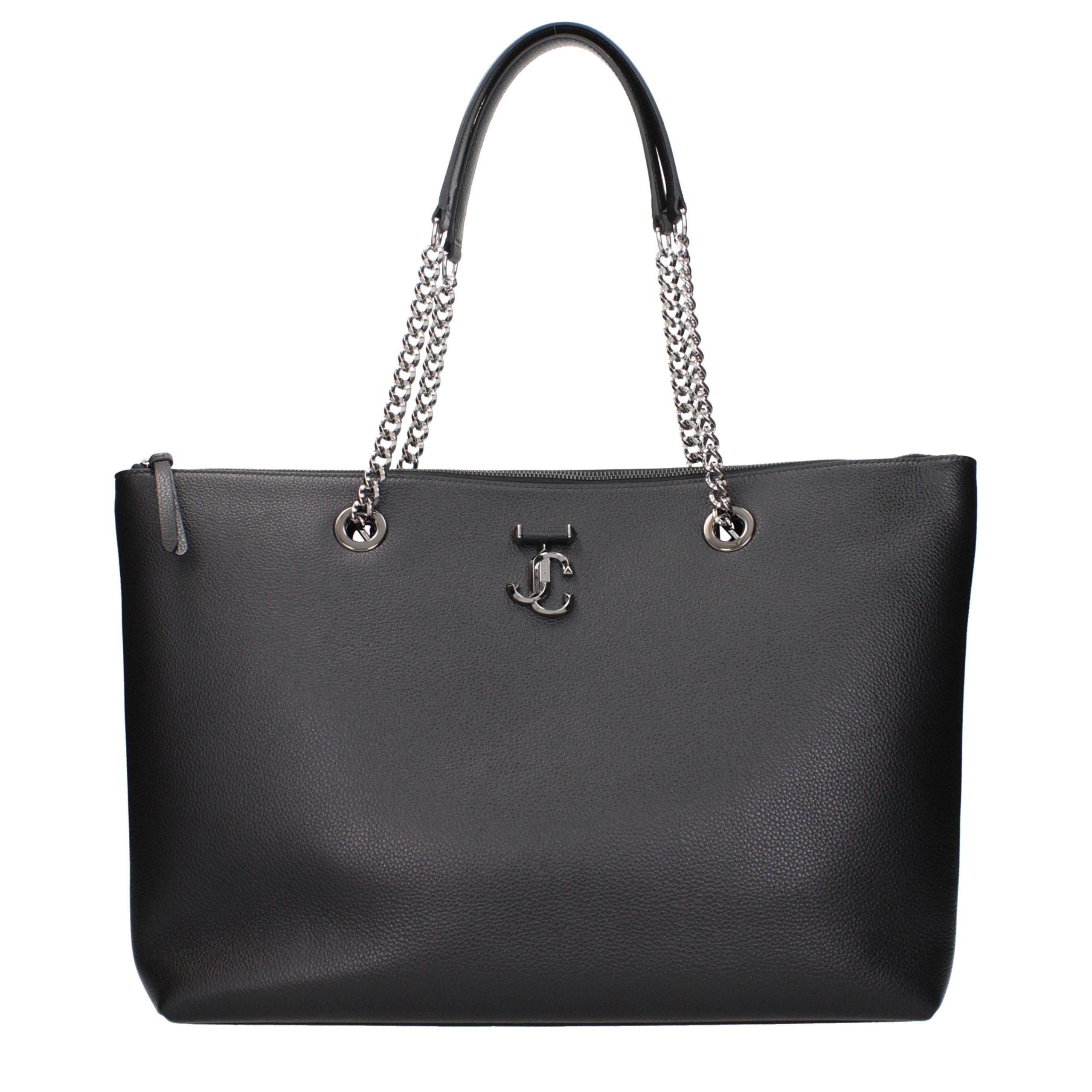 Jimmy Choo Black Leather Shoulder Bag Jimmy Choo Xosier