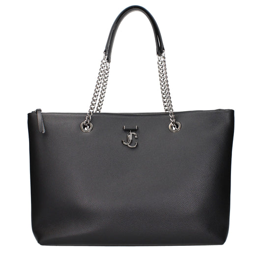Jimmy Choo Black Leather Shoulder Bag Jimmy Choo Xosier