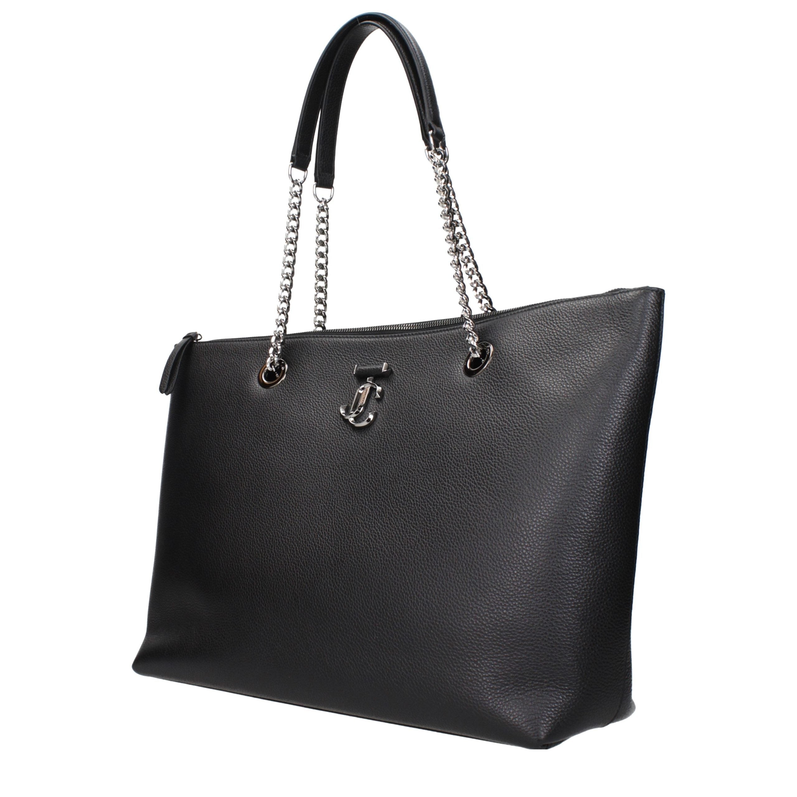 Jimmy Choo Black Leather Shoulder Bag Jimmy Choo Xosier
