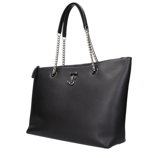 Jimmy Choo Black Leather Shoulder Bag Jimmy Choo Xosier