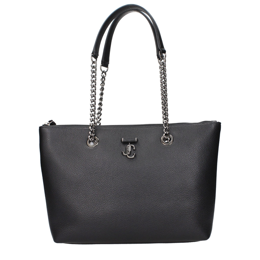 Jimmy Choo Black Leather Shoulder Bag Jimmy Choo Xosier