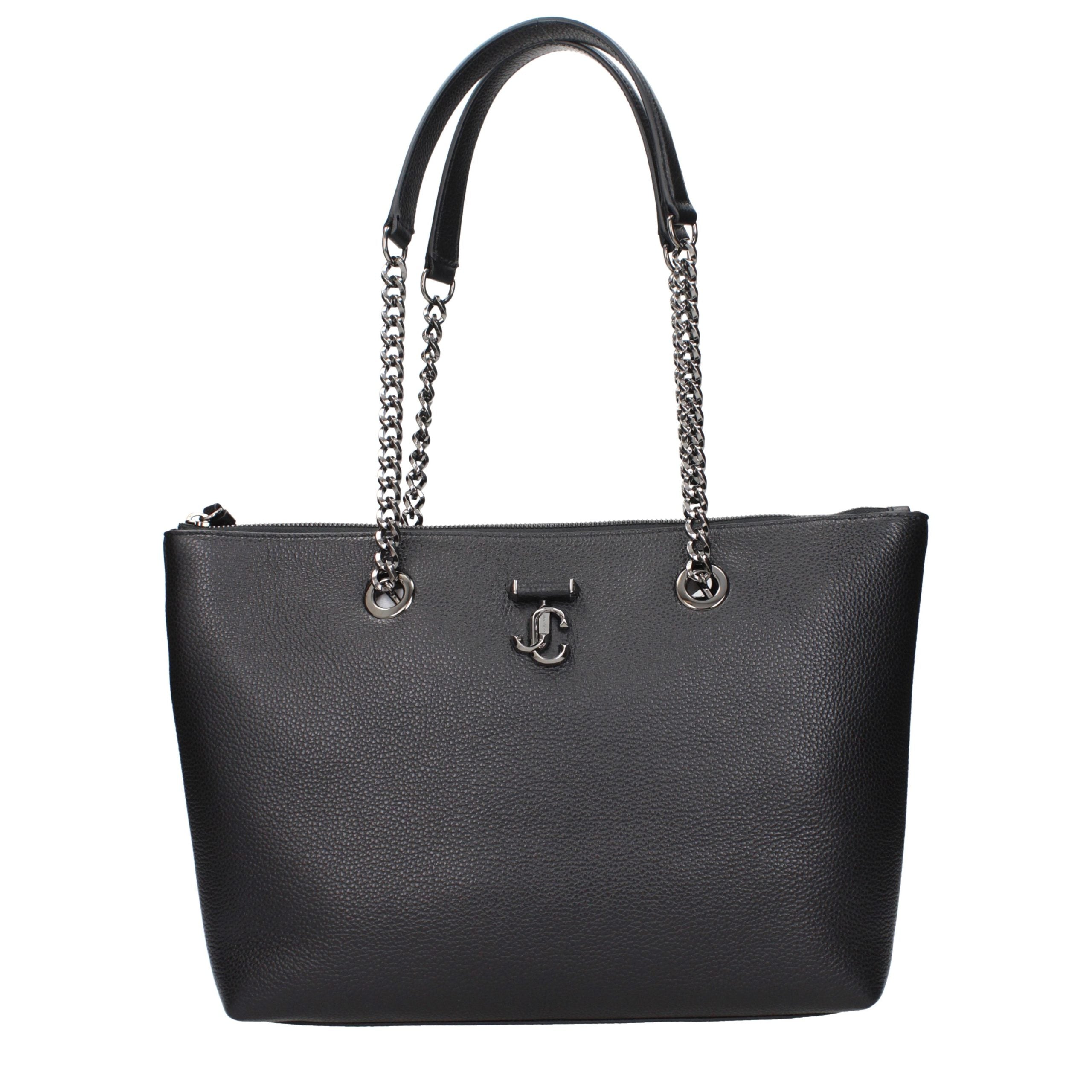 Jimmy Choo Black Leather Shoulder Bag Jimmy Choo Xosier