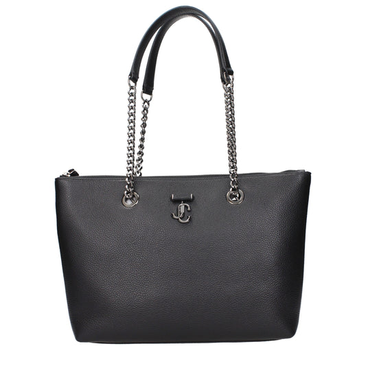 Jimmy Choo Black Leather Shoulder Bag Jimmy Choo Xosier