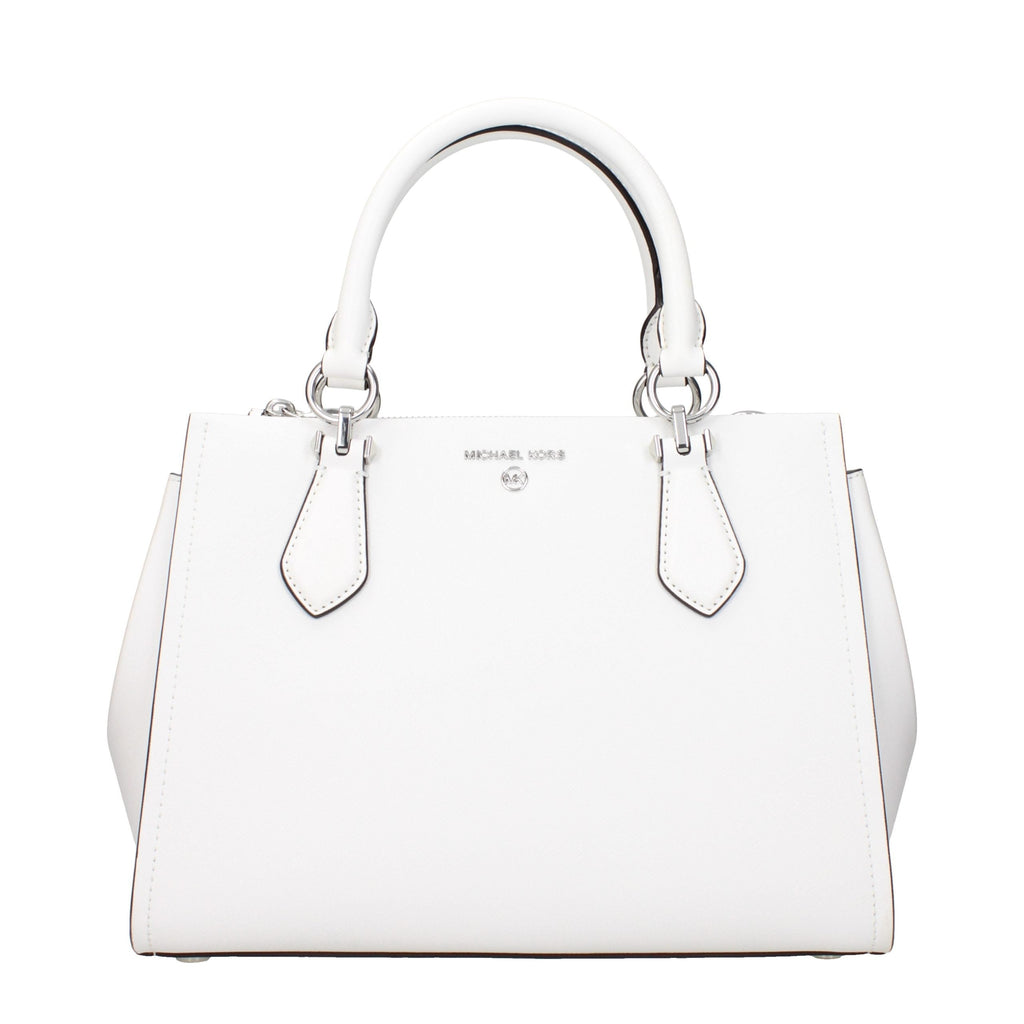 Michael Kors White Leather Handbag Michael Kors Xosier