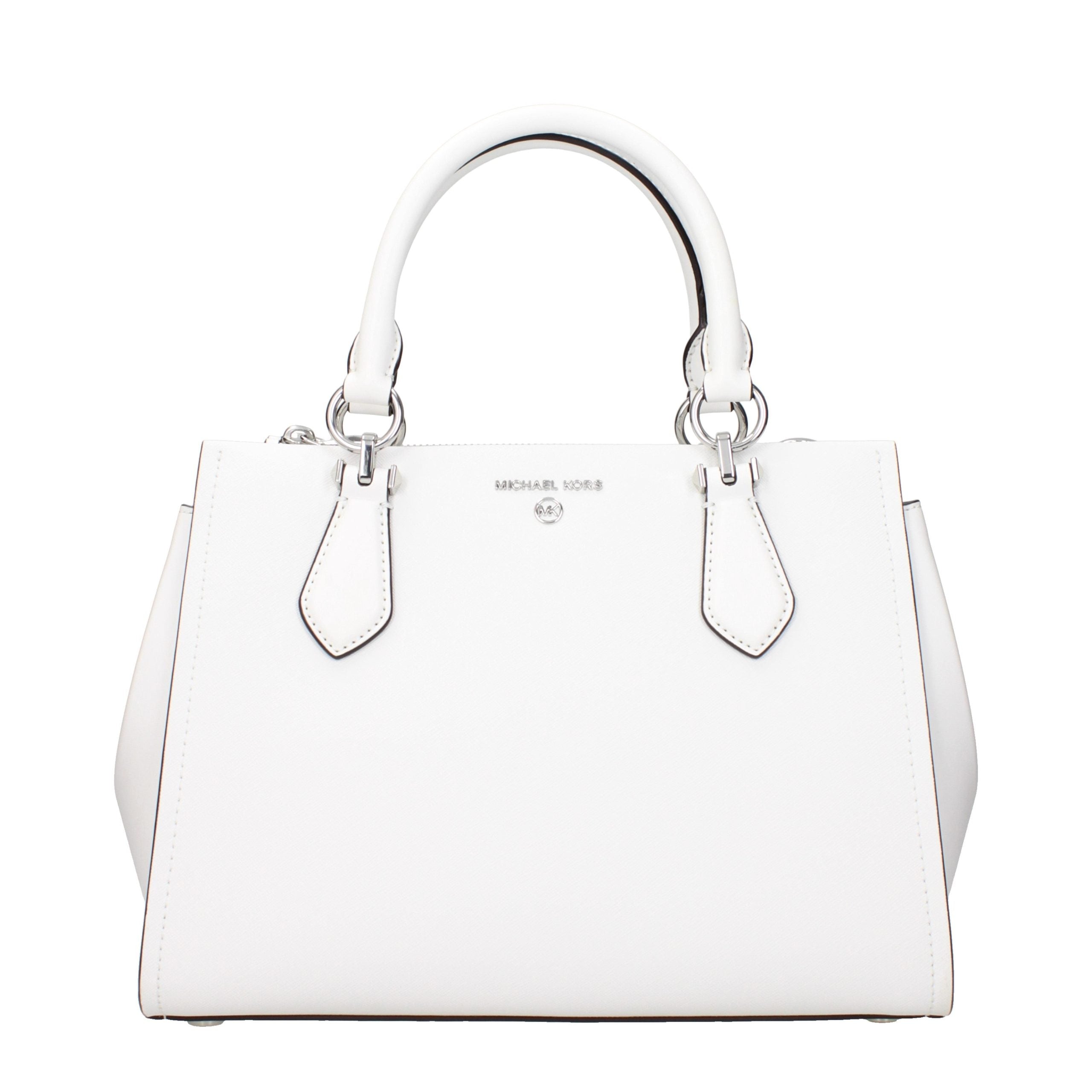 Michael Kors White Leather Handbag Michael Kors Xosier