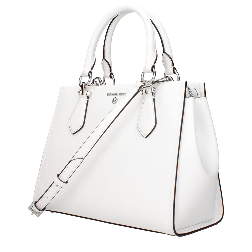 Michael Kors White Leather Handbag Michael Kors Xosier