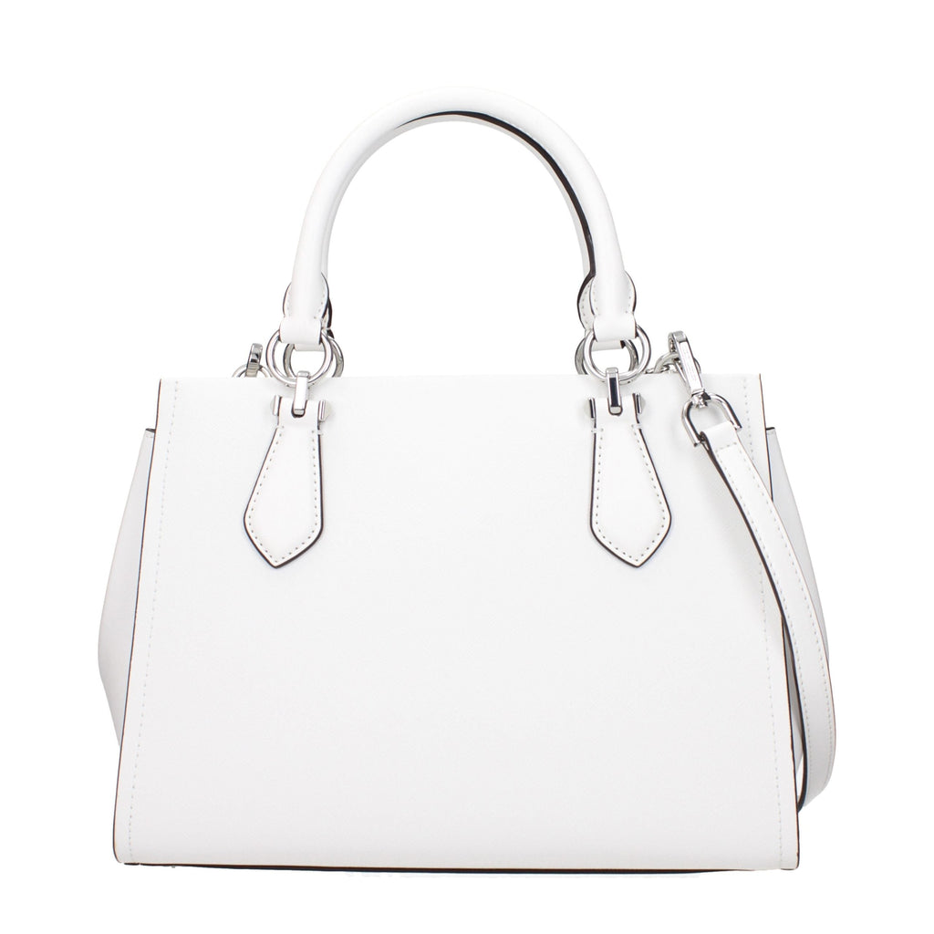 Michael Kors White Leather Handbag Michael Kors Xosier