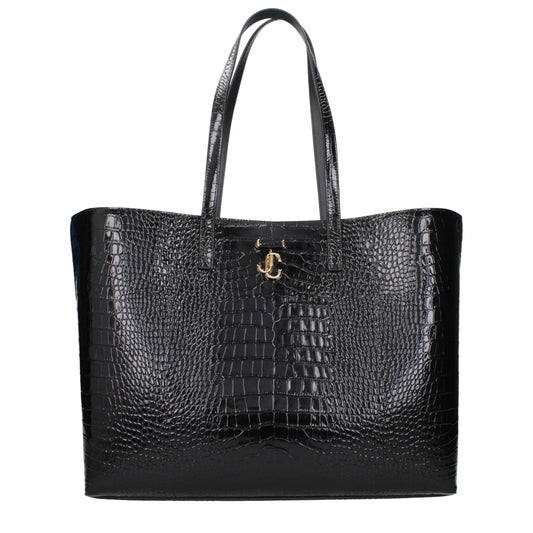 Jimmy Choo Black Leather Shoulder Bag Jimmy Choo Xosier