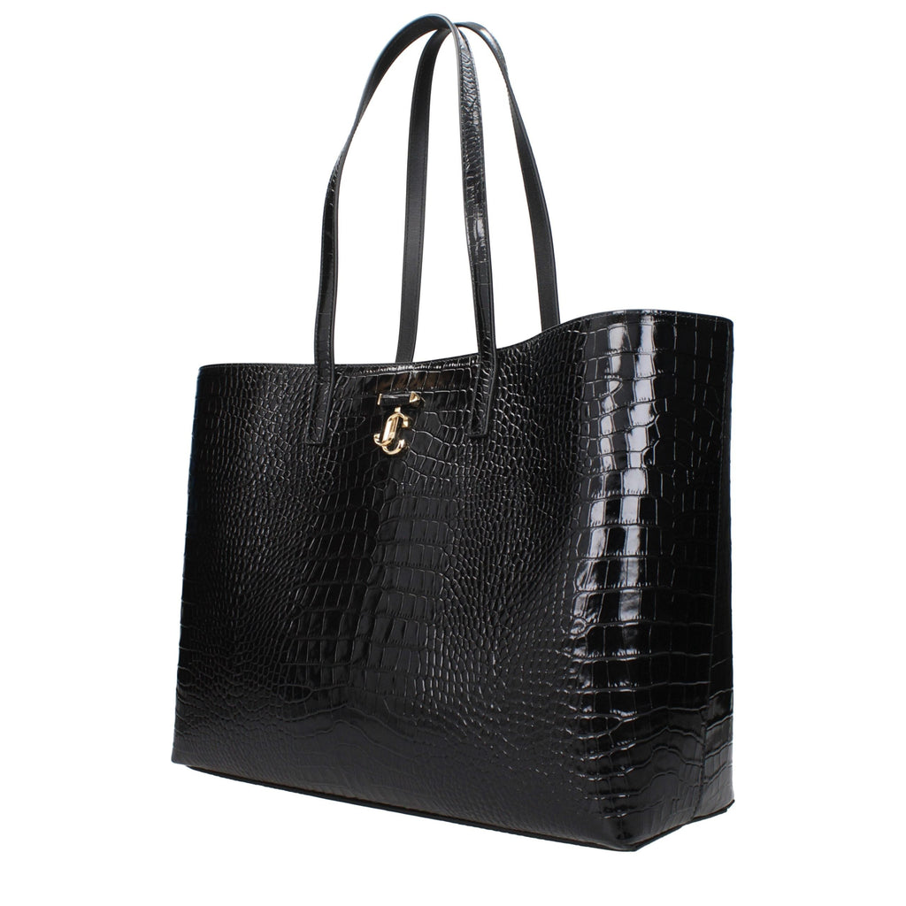 Jimmy Choo Black Leather Shoulder Bag Jimmy Choo Xosier