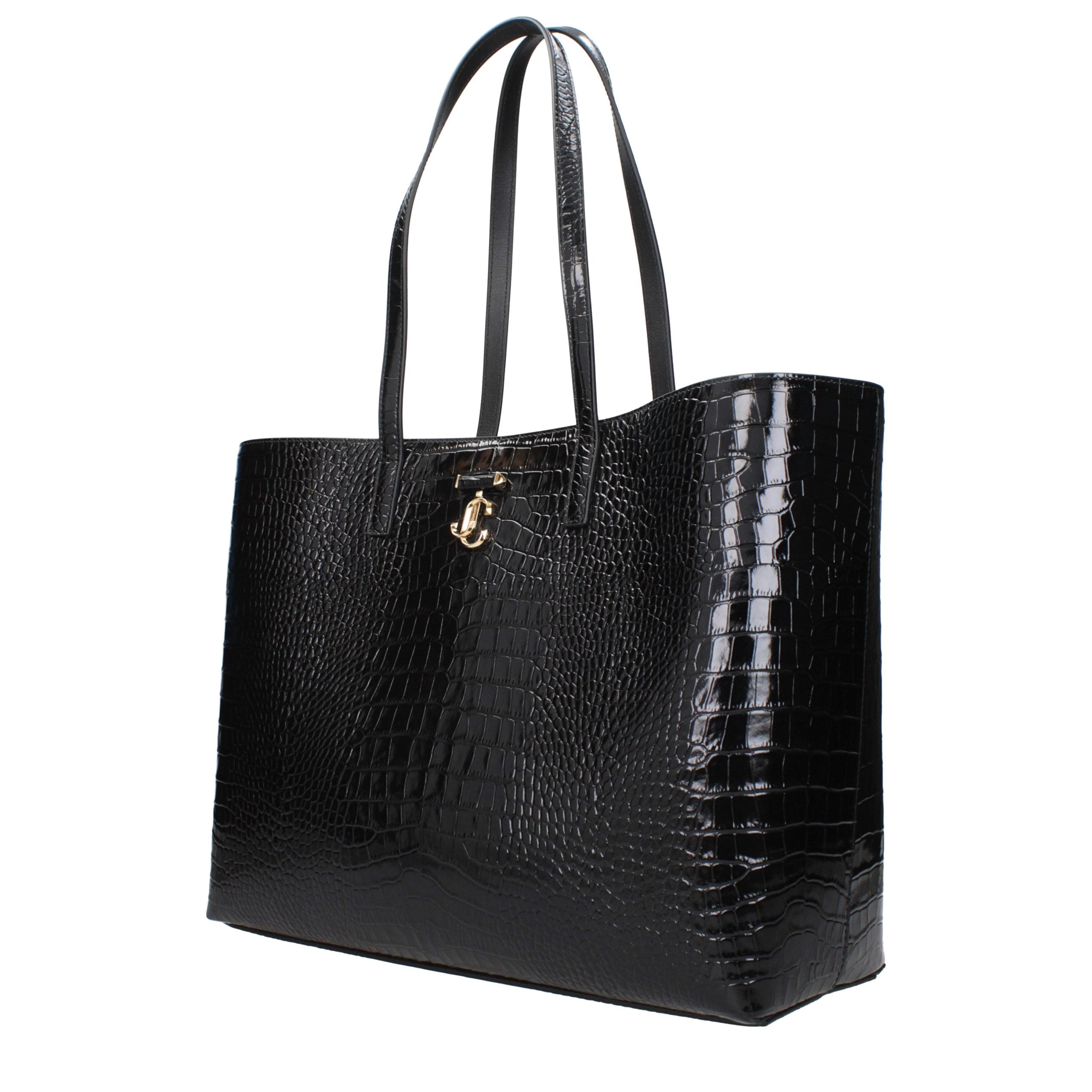 Jimmy Choo Black Leather Shoulder Bag Jimmy Choo Xosier