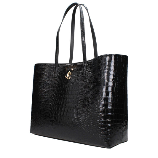 Jimmy Choo Black Leather Shoulder Bag Jimmy Choo Xosier