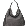 Jimmy Choo Gray Leather Shoulder Bag Jimmy Choo Xosier