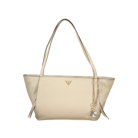 Guess Jeans Beige Polyurethane Women's Bag Guess Jeans Xosier