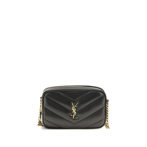 Saint Laurent Black Lamb Ovis Aries Aries Shoulder Bag Saint Laurent Xosier