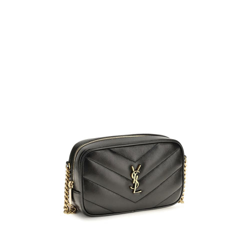 Saint Laurent Black Lamb Ovis Aries Aries Shoulder Bag Saint Laurent Xosier