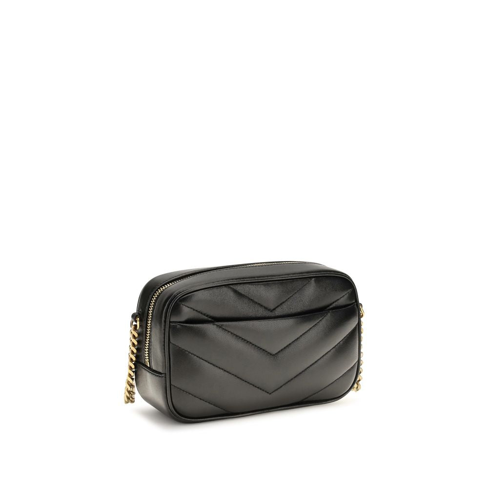 Saint Laurent Black Lamb Ovis Aries Aries Shoulder Bag Saint Laurent Xosier