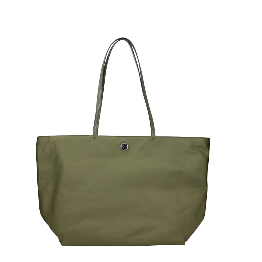 Tory Burch Green Fabric Shoulder Bag Tory Burch Xosier