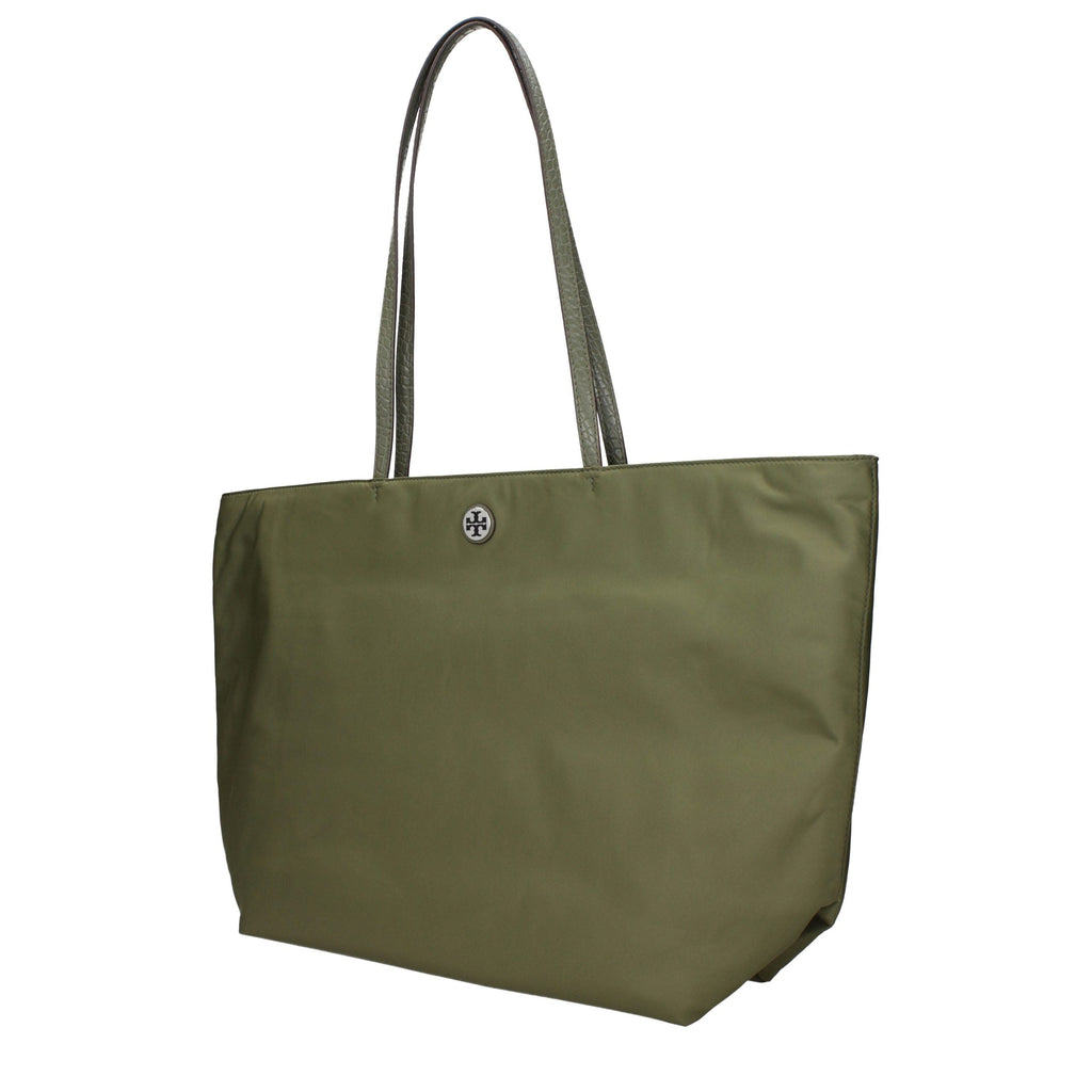 Tory Burch Green Fabric Shoulder Bag Tory Burch Xosier