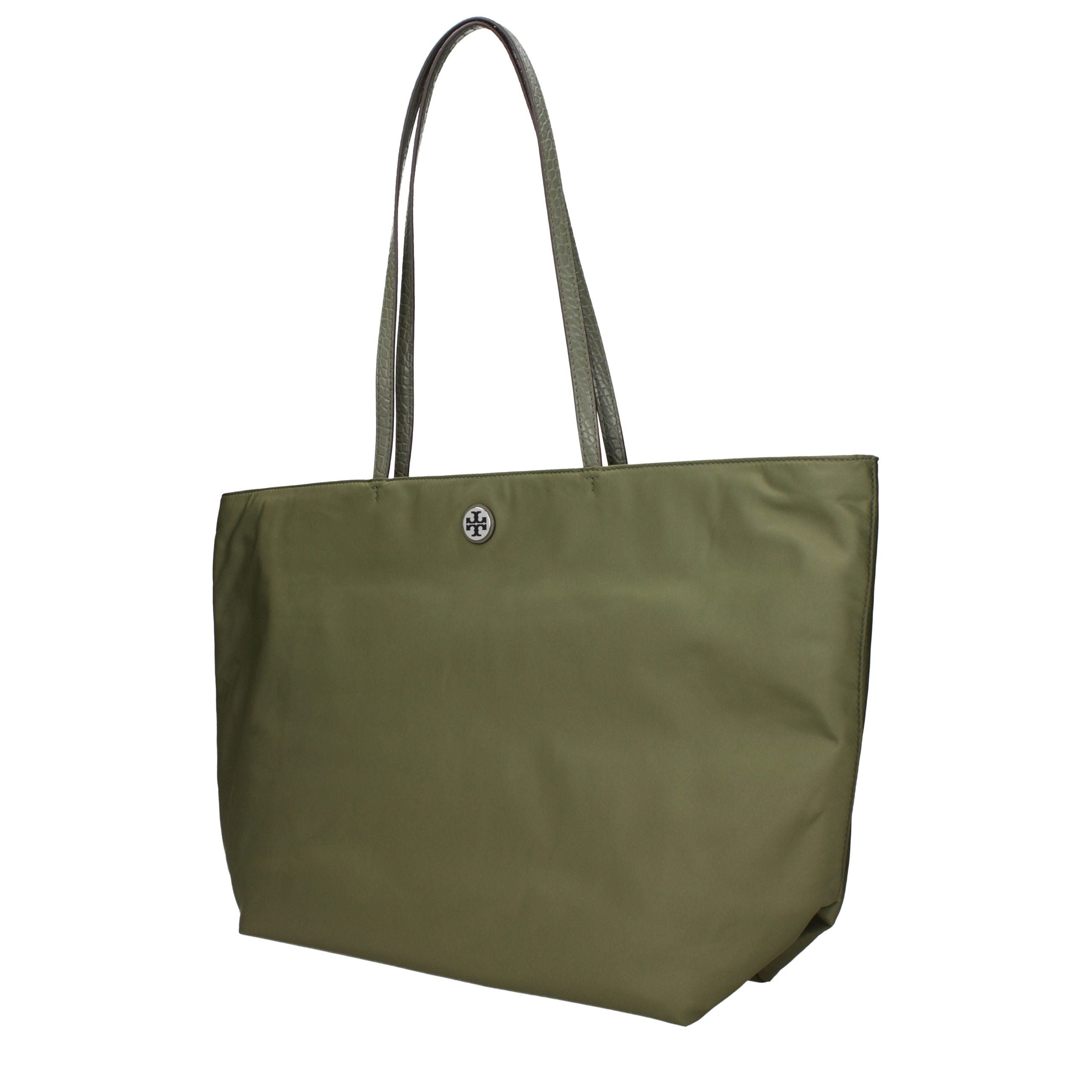 Tory Burch Green Fabric Shoulder Bag Tory Burch Xosier