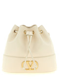 Valentino Garavani White Lamb Leather Crossbody Bag Valentino Garavani Xosier